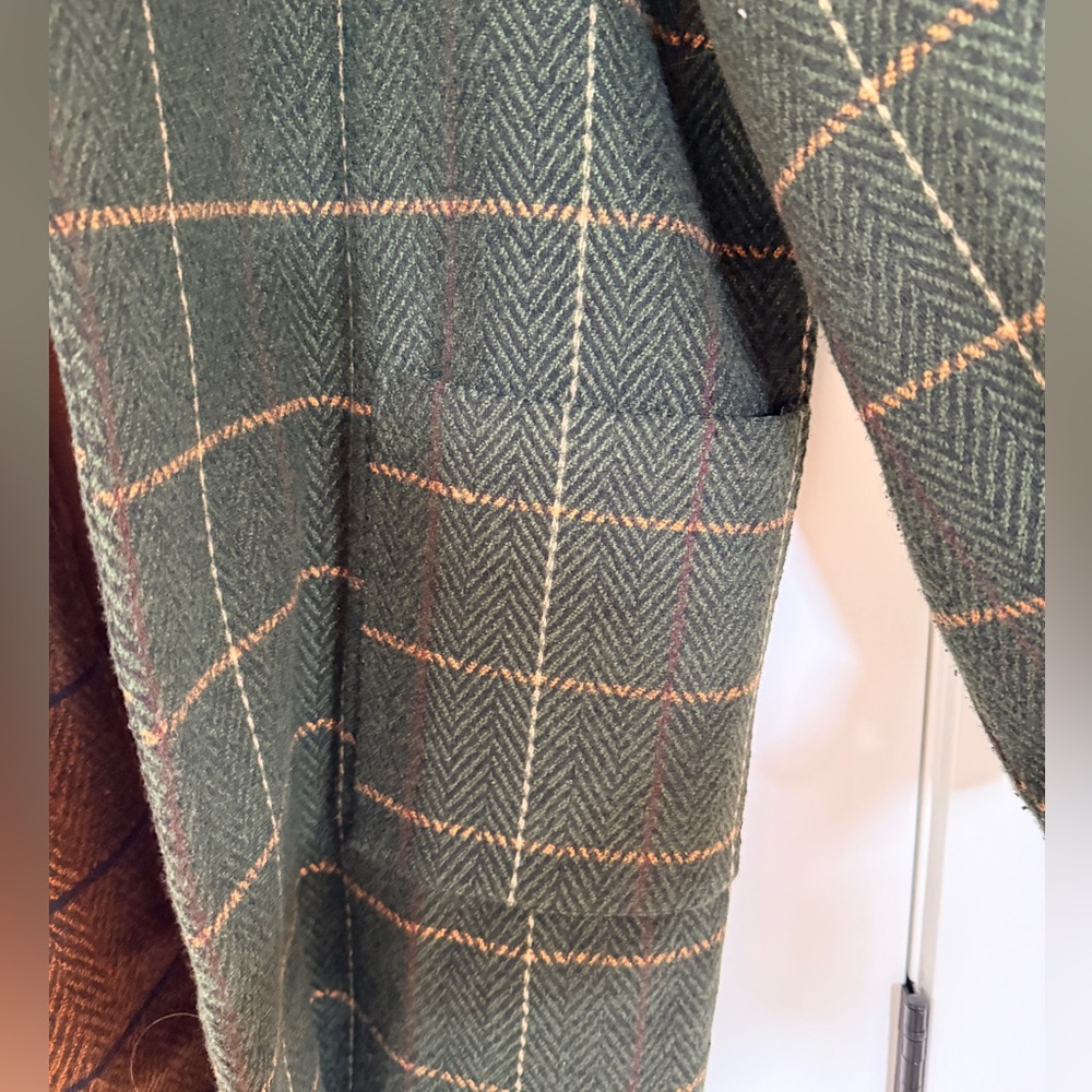 Dressed in Lala OG Scorpio Coat Brown/Green Size 2X/3X - Picture 8 of 11